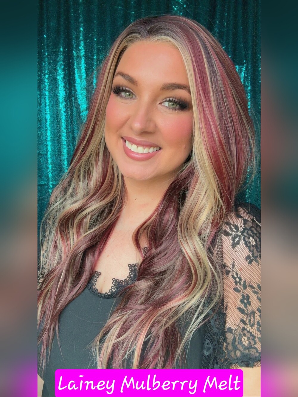 Infinite Tresses Lainey Mulberry Melt